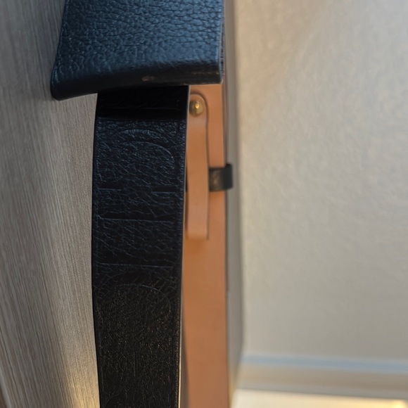 Carolina Herrera Black and Tan Belt